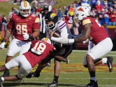 El dominio de la primera mitad ayudó al estado de Iowa a superar a Kansas