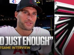 ‘Todo el equipo gana’ 💪 Kirk Cousins de los Falcons en la victoria 24-10 sobre los Saints | NFL en FOX
