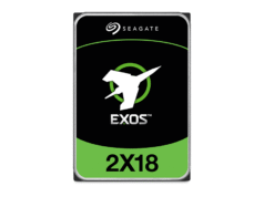 La unidad Seagate Exos 2X18 de 18 TB de alta velocidad reduce la brecha con las SSD SATA, pero no es barata
