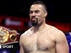 Joseph Parker, ex campeón mundial de peso pesado, dio positivo por cocaína
