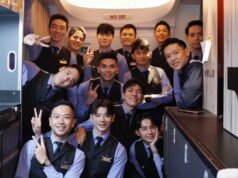 La primera tripulación exclusivamente masculina de China Airlines volará a Nueva York, gracias a un cambio de reglas