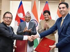 India y Nepal firman acuerdo para mejorar relaciones comerciales