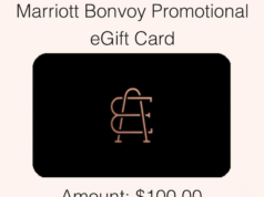 ¡Marriott Bonvoy envía tarjetas de regalo electrónicas promocionales!