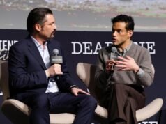 La estrella de ‘Nuremberg’ Rami Malek y el director James Vanderbilt entrevistan una película posterior a la Segunda Guerra Mundial