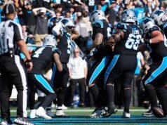 ¿Por qué los equipos de la NFL advierten a los jugadores sobre los empujones de cadera después de la celebración del TD de Rico Dowdle?