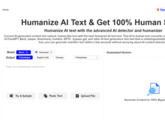 Revisión en profundidad de las herramientas de IA de Humanize: una opción innovadora para la edición de textos de IA humanizada