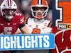 Destaca el No. 21 Illinois Fighting Illini vs Wisconsin Badgers | Fútbol universitario FOX