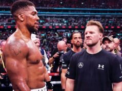 Anthony Joshua se despidió oficialmente de Ben Davison al anunciar quién lo entrenará a continuación.