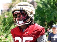 Ethan Pritchard de FSU sale de rehabilitación después de un tiroteo y busca regresar al fútbol