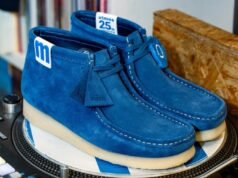 Zapatos Wallaby Atmos x Manhattan Records x Clarks