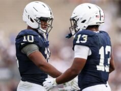 Penn State RB Duo de Kaytron Allen, Nicholas Singleton, el último de una raza moribunda