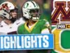 Lo más destacado de los Minnesota Golden Gophers contra el No. 8 Oregon Ducks | Fútbol universitario FOX