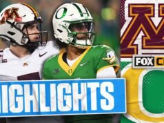 Lo más destacado de los Minnesota Golden Gophers contra el No. 8 Oregon Ducks | Fútbol universitario FOX