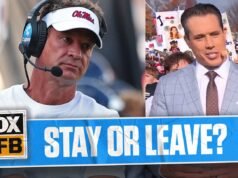 La decisión de Lane Kiffin se produce cuando, según se informa, LSU está preparando una enorme oferta de 90 millones de dólares.