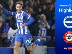 Drama de penales tardío mientras Brighton logra la remontada sobre Brentford