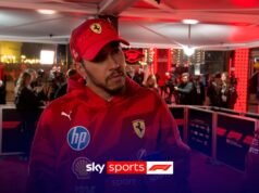 ‘La peor temporada de la historia’ | El abatido Hamilton entrevista BREVE GP de Las Vegas