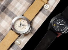 Reloj Unimatic x Todd Snyder modelo Quattro U4 GMT