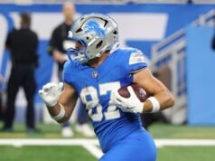 Sam LaPorta está fuera, Aidan Hutchinson jugará el domingo por la noche