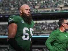 Sin designación de lesión para Lane Johnson, Cam Jurgens