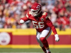 George Karlaftis estuvo limitado, Josh Simmons estuvo lleno durante la práctica del miércoles