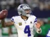Dak Prescott establece un récord de pases para el equipo
