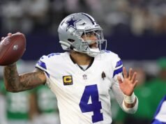 Dak Prescott establece un récord de pases para el equipo