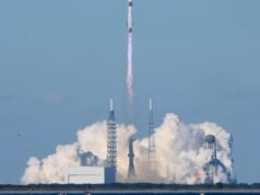 Blue Origin lanza un enorme cohete que lleva dos naves espaciales de la NASA a Marte