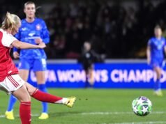 Informe del partido: Arsenal Femenino 1- 0 FC Twente Femenino