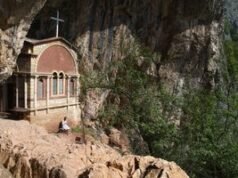 La Ermita de San Sava en Kaplar en Ovkar Banja, Serbia
