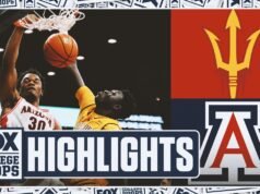 Lo más destacado de los Arizona State Sun Devils contra los Arizona Wildcats número 1 🏀 FOX College Hoops