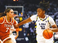 Anoche en baloncesto universitario: LSU venció a Texas en un fin de semana inesperado