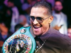 El campeón del Salón de la Fama confía en poder noquear a Usyk en su mejor momento
