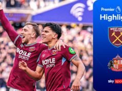 Fernandes golpea a STUNNER mientras West Ham se acerca a dos puntos de la seguridad