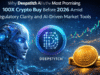 Por qué Deepstitch Al es la compra de criptomonedas 100X más prometedora antes de 2026 en medio de la claridad regulatoria y las herramientas de mercado impulsadas por Al