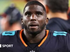 NFL: Los Miami Dolphins liberan al receptor estrella Tyreek Hill durante la reconstrucción
