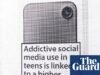 Mumsnet pide que se prohíban las redes sociales para menores de 16 años con advertencias sanitarias similares a las de un cigarrillo | Jóvenes