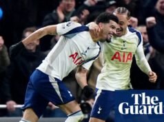 La conocida historia de dos mitades persigue al Manchester City mientras los Spurs encuentran una determinación tardía | Tottenham Hotspur