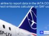 La primera aerolínea anunció descuentos vinculados a SAF a través de IATA CO2 Connect