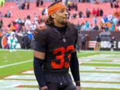 Hickman de los Browns agredido en Nueva York y tratado por heridas menores