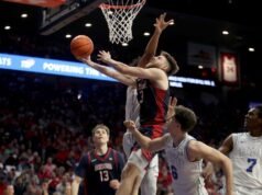 Arizona se recuperó y derrotó a BYU a pesar de que Dybantsa tenía 35 años.