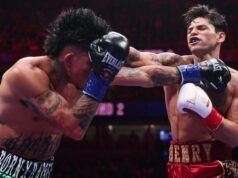 Ryan García se llevó el título del CMB de Mario Barrios en una victoria unilateral