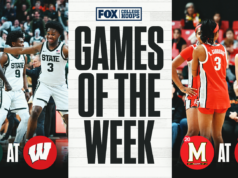 Juego de baloncesto universitario de la semana: equipos número uno masculino y femenino en acción