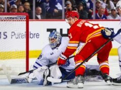 William Nylander brilló cuando los Leafs vencieron a los Flames por octava vez consecutiva.