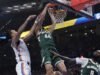 El primer doblete de Ousmane Dieng ayudó a los Bucks a superar a los Thunder