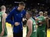 Warriors C Kristaps Porzingis (enfermedad) juega contra Nuggets