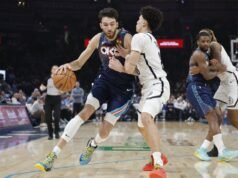 Un aumento en el segundo cuarto ayudó al Thunder a superar a los Nets