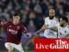 West Ham United vs Manchester United: Premier League – en vivo | primera división