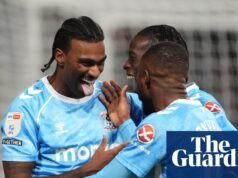 El hat-trick de Haji Wright venció al Middlesbrough y llevó al Coventry a lo más alto del Campeonato | Campeonato