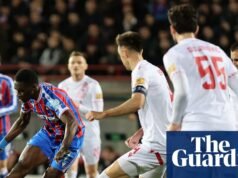 El gol de Ismaila Sarr aseguró el empate de la Crystal Palace Conference League contra Zrinjski | Federación de conferencias