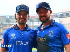 Los hermanos Mosca de Italia en el Mundial T20, Andrea Bocelli, Mario Balotelli y frente a Inglaterra